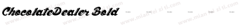 ChocolateDealer Bold字体转换